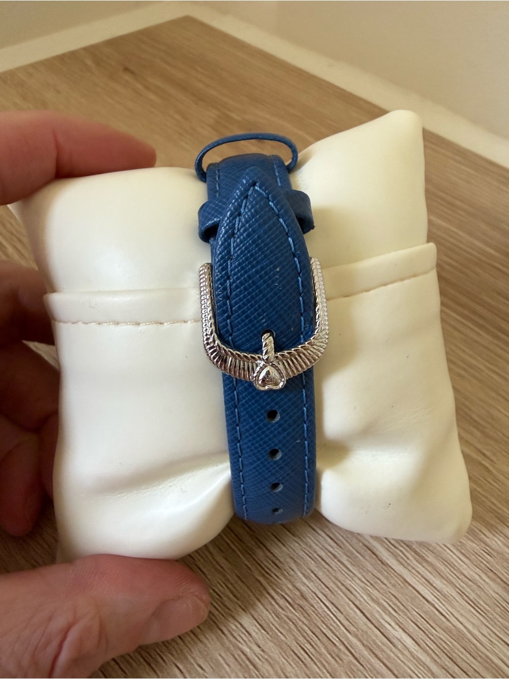 Judith Ripka Blue Oval Moonphase Watch - Picture 4 of 9